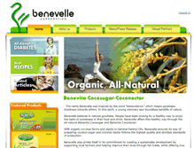 Tablet Screenshot of benevelle.com